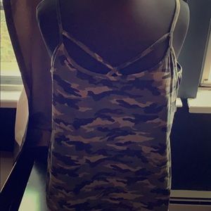 Army fatigue tank top